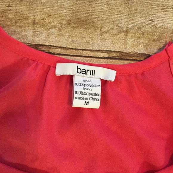 Bar III High Low Dress Medium - Picture 4 of 6